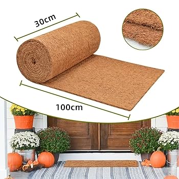 ココナッツシート大サイズ（1mx10m） Amazon | SNGUGYココナッツマット ココヤシシート ココナッツ